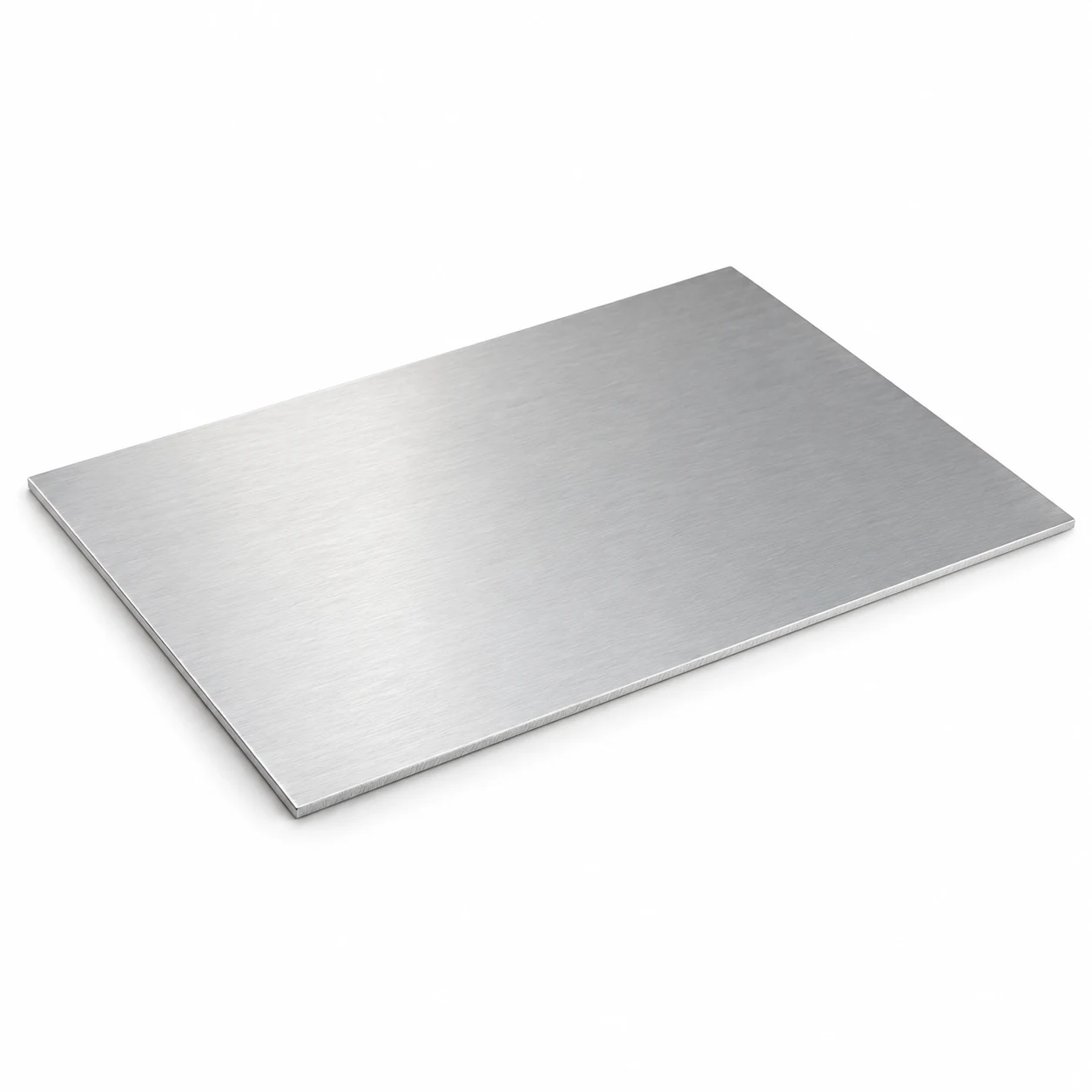 Aluminium-Glattblech · Beispielabbildung der Form in Natur