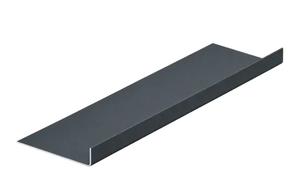 Fensterbank-Verbinder aus Aluminium – freigestellte Beispielansicht