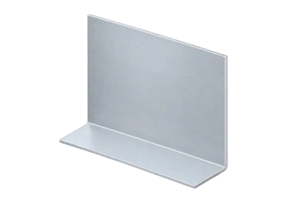 Verbinder für Kiesfangleisten aus Aluminium – freigestellte Beispielansicht