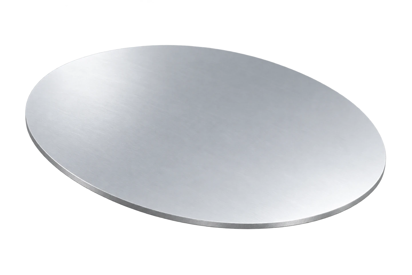 Rundzuschnitt aus Aluminium – freigestellte Beispielansicht